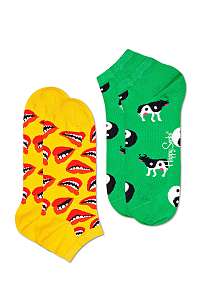 Happy Socks - Členkové ponožky Lip (2-pak)