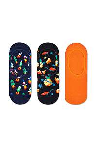 Happy Socks - Členkové ponožky Rocket Liner Sock (3-pak)