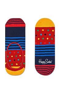 Happy Socks - Členkové ponožky Stripes&Dots