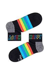 Happy Socks - Ponožky Athletic Rainbow Stripe Crew