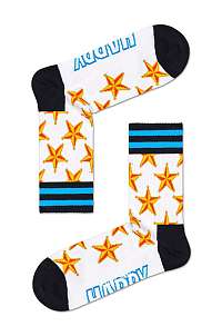 Happy Socks - Ponožky Athletic Sheriff Star Crew