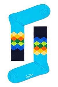 Happy Socks - Ponožky Faded Diamond Sock