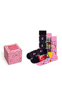 Happy Socks - Ponožky Giftbox x PINK PANTHER (3-pak)