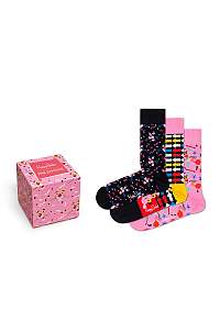 Happy Socks - Ponožky Giftbox x Pink Panther (3-pak)