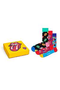 Happy Socks - Ponožky Giftbox x Rolling Stones (3-pak)
