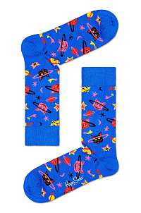 Happy Socks - Ponožky Space Cat Sock