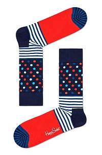Happy Socks - Ponožky Stripes And Dots Sock