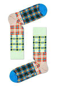 Happy Socks - Ponožky Tartan Square Sock