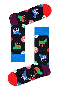 Happy Socks - Ponožky Ying Yang Cow