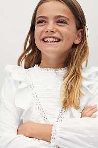Mango Kids - Detská bavlnená blúzka Cobre 110-164 cm