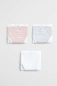 Mango Kids - Detské nohavičky Stripes 110-164 cm (3-pak)