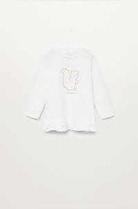 Mango Kids - Detské tričko s dlhým rukávom Ardilla 80-110 cm