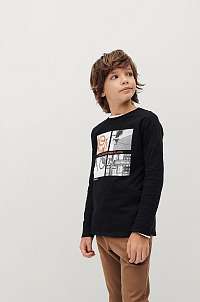 Mango Kids - Detské tričko s dlhým rukávom Photo 110-164 cm