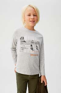 Mango Kids - Detské tričko s dlhým rukávom Rider 110-164 cm