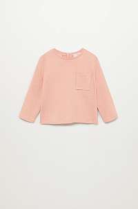 Mango Kids - Detské tričko s dlhým rukávom Square 80-104 cm