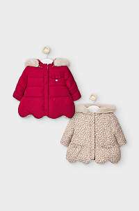 Mayoral Newborn - Detská obojstranná bunda 65-86 cm