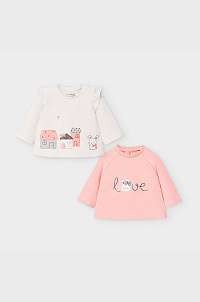 Mayoral Newborn - Detské tričko s dlhým rukávom 60-86 cm (2-pak)