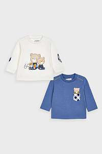Mayoral Newborn - Detské tričko s dlhým rukávom 60-86 cm (2-pak)
