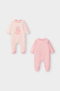 Mayoral Newborn - Dupačky pre bábätká-86 cm (2-pak)