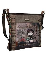 Anekke stredná crossbody kabelka Egypt s motívom Exploradora