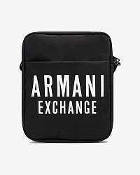 Armani Exchange čierna crossbody pánska taška