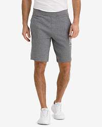 Armani Exchange sivé pánske kraťasy