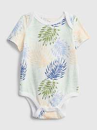 Baby body organic mix and match print bodysuit Farebná
