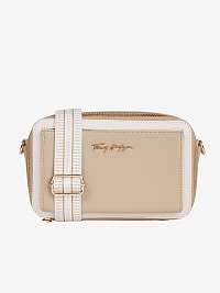 Béžová dámska malá crossbody kabelka Tommy Hilfiger