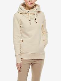 Béžová dámska mikina s kapucou Ragwear Gripy Bold