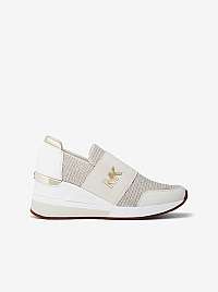 Béžové dámske slip on tenisky na kline Michael Kors Felix