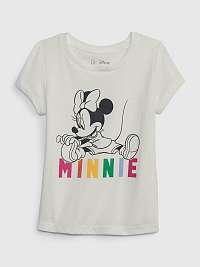 Béžové dievčenské tričko GAP Minnie
