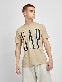 Béžové pánske tričko GAP
