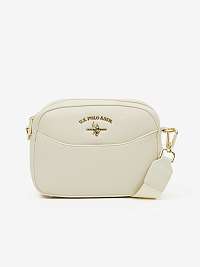Biela dámska malá crossbody kabelka US Polo Assn. Stanford