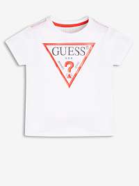 Biele detské tričko Guess