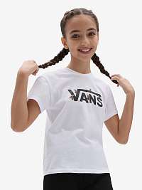 Biele dievčenské tričko VANS Bee Check