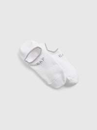 Biele nízke ponožky atletické unisex GAP
