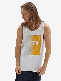 Biele pánske tielko s potlačou VANS Print Box Tank