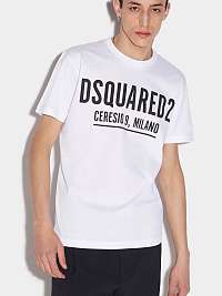 Biele pánske tričko DSQUARED2 Ceresio 9