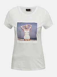 Biele tričko ONLY Marilyn Monroe