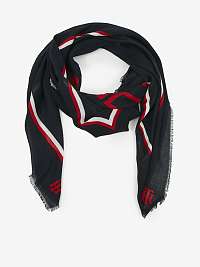 Bielo-červeno-modrá dámska šatka Tommy Hilfiger Feminine Square