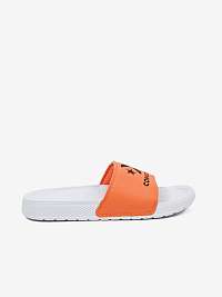 Bielo-oranžové dámske šľapky Converse All Star Slide
