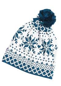 Blutsgeschwister dámska čiapka Baltic Bommel Bonnet Norwegian Snowflake s brmbolcom