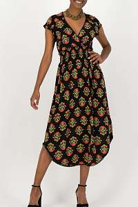 Blutsgeschwister midi šaty Sunflowers Field Robe Laatste Lieve