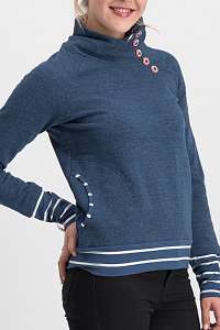 Blutsgeschwister modrá mikina Oh So Nett Sweat Retro Blue - XXL
