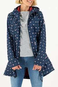Blutsgeschwister modré softshellová parka Anchor Hope Love