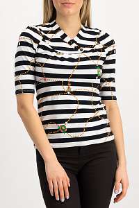 Blutsgeschwister pruhované tričko Asian Fusion Shirt Graceful Anastasia