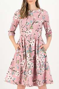Blutsgeschwister púdrové šaty Gärtchen Eden Blossom Blush