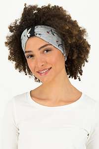 Blutsgeschwister sivá čelenka Hapy Hair Wrap Carrie The Cherries