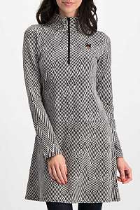 Blutsgeschwister sivé športové šaty Honest Heart Dress Obsidian Black - XL