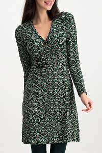 Blutsgeschwister vzorované šaty Emerald Palace Robe Palace Patio - XL